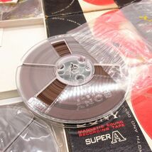 ■■消去済■■中古 オープン リール テープ SONY”SUPER A 20本セット A5-90 275ｍ TYPE-5 5号/B12_画像4