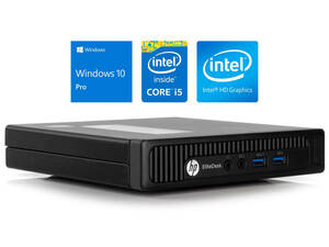 【期間限定セール品】HP-800G1 超小型パソコン本体　Corei5-第四世代搭載・8GB・500GB・Win10Pro・Office2021・無線LAN付き　大量在庫