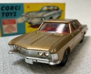 【ビンテージ品】コーギー製　ビュイック　リビエラ　箱付き　CORGI TOYS / BUICK RIVIERA