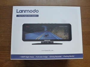 中古　Lanmodo Vast Pro ナイトビジョン システム ドライブレコーダー　暗視カメラ　バックカメラ付