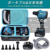 【送料無料】Makita マキタ 充電式エアダスタ AS180DZ/AS001GZ 18V 専用収納ケース（ケースのみ）-Khanka_画像5