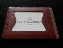 ★未使用★本革製★PELLE MORBIDA★ペッレ モルビダ★パスケース★Barca PMO-BA107★Wine★_画像1