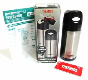 未使用 THERMOS サーモス 真空断熱ストローボトル 品番: FFI-401ケータイマグ 360ml