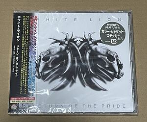 未開封 送料込 White Lion - Return Of The Pride 国内盤CD / ホワイト・ライオン - リターン・オブ・ザ・プライド / KICP1268