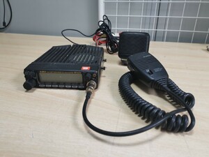 ALINCO Alinco VHF/UHF TWIN BAND FM transceiver DR-635D EMS-61 electrification OK present condition sale 