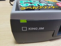 KING JIM キングジム ラベルプリンター テプラ PRO SR3500P ブラック　ACアダプター　AC0615J　通電OK　現状販売_画像2
