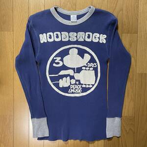 ブートレガーズ BOOTLEGGERS WOODSTOCK サーマル ロンT 長袖Tシャツ サイズS 34-36