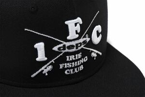 デプス アイリーフィッシングクラブ deps IRIE FISHING CLUB コラボ 新品 未使用 CROSS ROD CAP 送料込