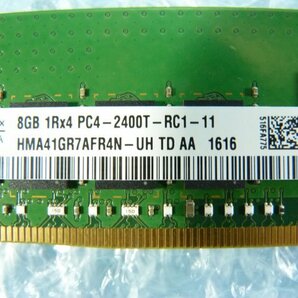 1NEZ // 8GB DDR4 19200 PC4-2400T-RC1 Registered RDIMM 1Rx4 HMA41GR7AFR4N-UH / 46W0823 00NV202 // IBM System x3550 M5 取外 //在庫2の画像2