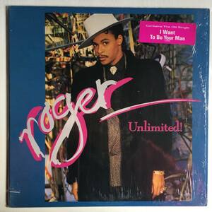 US ORIGINAL ● ROGER ロジャー ● UNLIMITED!　I WANT TO BE YOUR MAN　ZAPP　定番人気メロウネタ