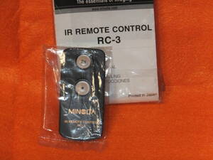 : supplies city including carriage : Minolta remote control RC-3 case less NO1