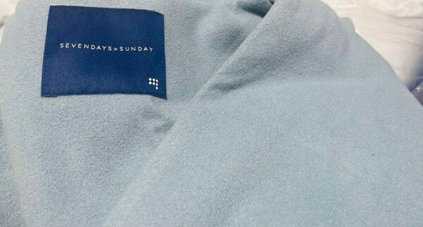 sevendays=sunday コート　ブルー