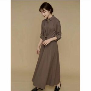 L’Or Waist tuck Shirt Dress