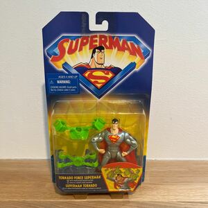 DC/ SUPERMAN【TORNADO FORCE SUPERMAN】フィギュア スーパーマン アメコミ　ケナー　Kenner 1998年