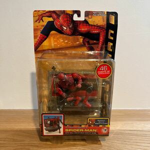MARVEL/ SPIDER-MAN 2【SUPER POSEABLE SPIDER-MAN】フィギュア マーベル　スパイダーマン　アメコミ　トイビズ TOYBIZ 2004年