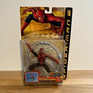 MARVEL/ SPIDER-MAN 2【WEB CLIMBING SPIDER-MAN】フィギュア　マーベル　スパイダーマン　アメコミ　トイビズ TOYBIZ 2004年