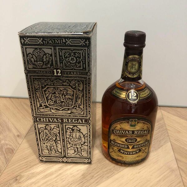 CHIVAS REGAL12（シーバスリーガル12年）750ml、箱有り、未開封、古酒、ウイスキー