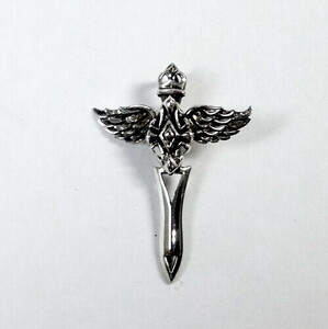  free shipping! wing Cross * silver 925 made top! search ( Chrome * Gabor 