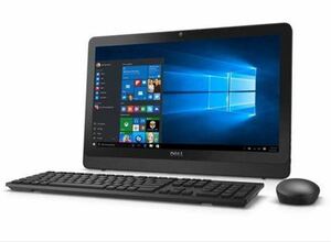 DELL Inspiron 20-3052 Pentium J3710/HDD500GB/4GB/DVD-RW 19.5 インチ HD+ タッチスクリーン/一体型/高速