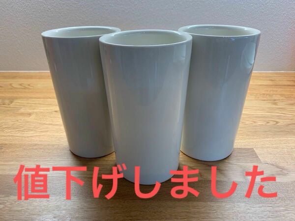 無印良品　陶器ベージュキッチンツールスタンド