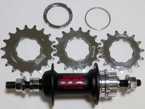 SHIMANO DX FH-MX66 36H リアハブ BMX （コグ 15T 16T 18T）