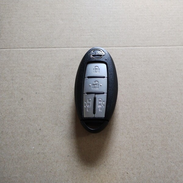 送料無料!良品!203-JN0530 A2C96096805 日産純正インテリキー スマートキー キーレス 両側パワースライド 4ボタン
