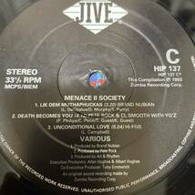 Menace II Society ★ 2LP ★ ポケットいっぱいの涙_画像9