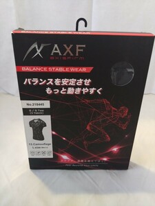 【トレーニングシャツ】アクセフ■AXF バランスステーブル カモフラージュ柄★L 半袖シャツ ジム トレーニングウェア ※定価¥14,800