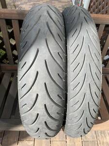 タイヤ　MICHELIN ミシュラン 100/90－18 150/70R17 トライアンフ ボンネビル T120