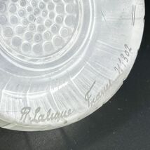 R.LALIQUE ルネ・ラリック 「Berthe ベルト」 黒エナメル彩色 アッシュトレイ 灰皿 置物 インテリア オブジェ 1929年のモデル 本物保証_画像9