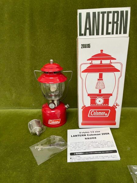 最終価格　コールマン Coleman 200A ランタン 1/2モデル　ミニチュアLED点灯　センチネル　千値練　