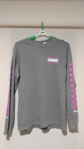 送料無料 限定品 GIRO ジロ MEN'S TEE LONG SLEEVE Grinduro Grey