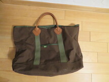 L.L.Bean　ワンピースオブロック　バッグ　FOREMOST BDS TOTE BAG with 靴縁　CSF　リベット_画像1