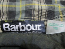 ★ヴィンテージ イングランド製 Barbour バブアー フード セージグリーン ビンテージ 古着_画像2