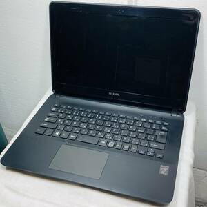 SONY ソニー パソコン ノートパソコン VAIO 〈MODEL:SVF143B18N〉 Pro Windows8 CORE i5 初期化、動作確認済み USED品 1円スタート 