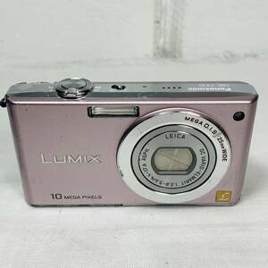 Panasonic パナソニック LUMIX DMC-FX35 デジタルカメラ ピンク 動作確認済み USED品 1円スタート