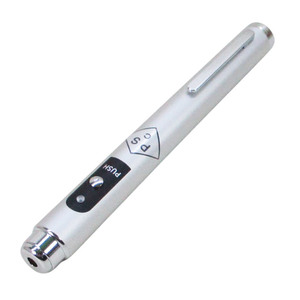  laser pointer Basic single 4 battery x 2 ps made in Japan TLP-398W/ silver PSC Mark x 1 pcs / free shipping mail service Point ..