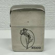 ★☆ZIPPO ジッポ WINDY ウェンディ 2002年 シルバーカラー オイルライター 喫煙具 #2166☆★_画像1