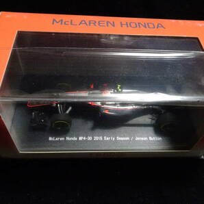 【EBBROミニカー】McLaren Honda MP4-30 2015 Early Season / Jenson Button《45325》マクラーレン ホンダの画像2