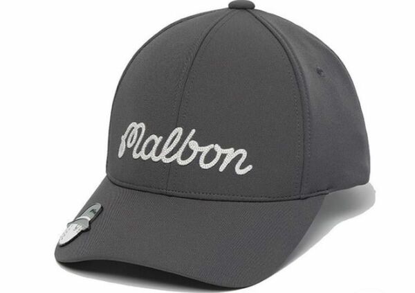 Malbon golf マルボンゴルフ キャップ帽子　グレー