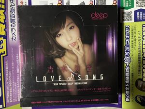 未開封ボックス　吉木りさ　カード　deep lovesong トレーディングカード　box