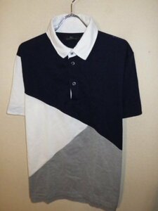 z4210 men's Bigi *us* switch . polo-shirt * size LL* big size * rare * super-discount * postage cheap 