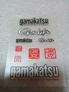非売品　Gamakatsu がまかつ　ステッカー　シール　
