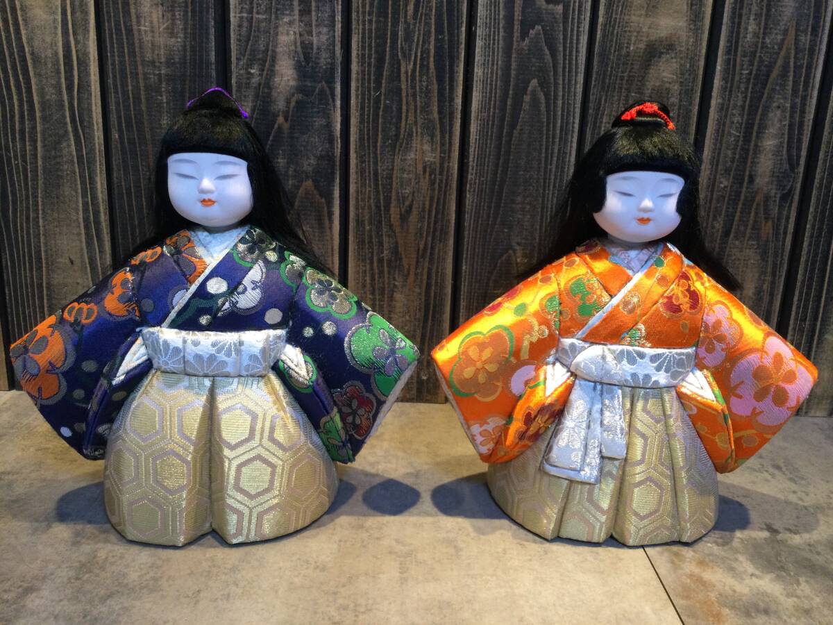 Hina dolls, prince and princess, wooden dolls, Hina dolls, children, Hina decorations/Girl's Festival/Girl's Festival, season, Annual Events, Doll's Festival, Hina Dolls