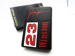 ウィンストン Winston ブラックマット zippo ジッポ 1998 未使用