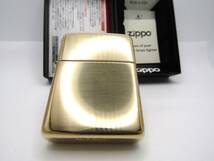 アーマー Armor ソリッドブラス 鏡面 zippo ジッポ 2011年 未使用_画像3