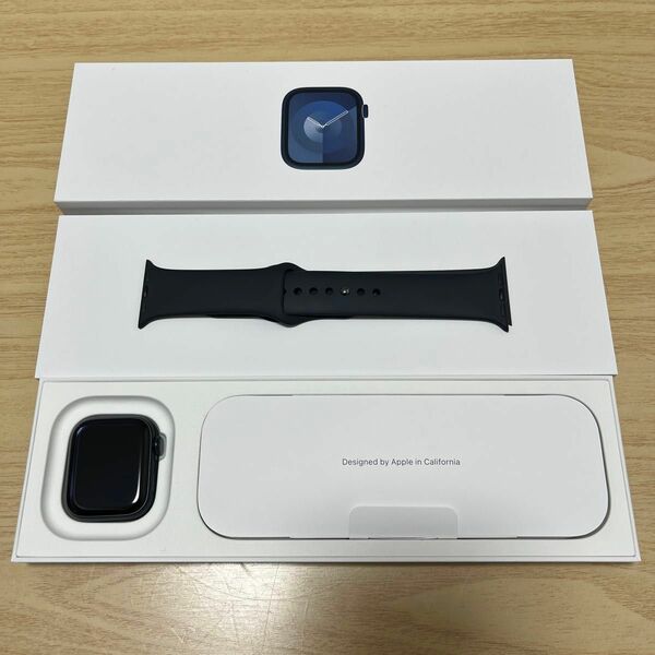 【AppleCare付】Apple Watch Series 9 GPSモデル 41mm ミッドナイト