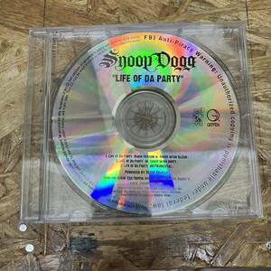 ◎!! HIPHOP,R&B SNOOP DOGG - LIFE OF DA PARTY シングル CD 中古品