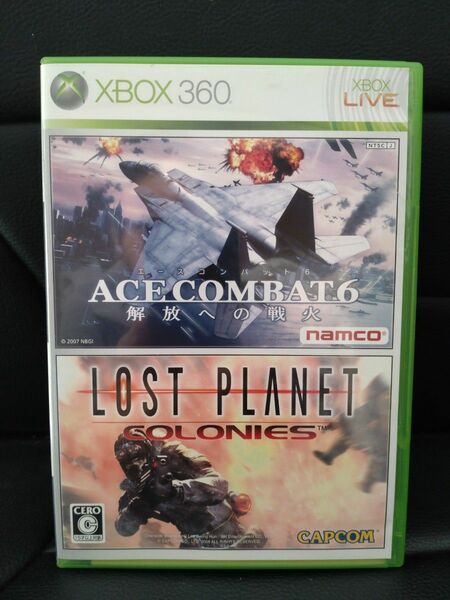Xbox 360 ACE COMBAT 6・ロスト プラネット コロニーズ