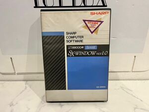 【中古】X68000 SX-WINDOW Ver1.0 SX-68K CZ-259SS SHARP シャープ システムディスク アプリケーションディスク ソフトウェア【札TB02】